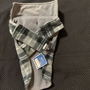 AKC Reversible Plaid Sweater Vest NWT